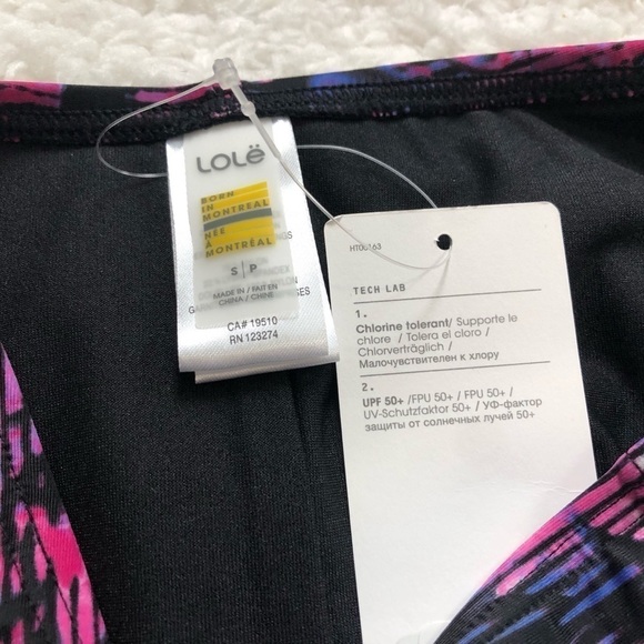 🆕 Lole Rio floral stripe bikini bottoms  xs - Picture 5 of 11